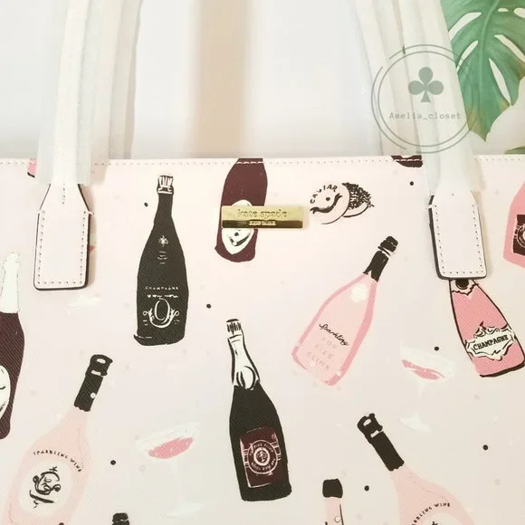 MAKE AN OFFER Kate Spade Shore Street Margareta Champagne Tote New With Tags
